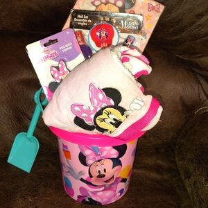 Minnie Mouse Easter Bucket Filled